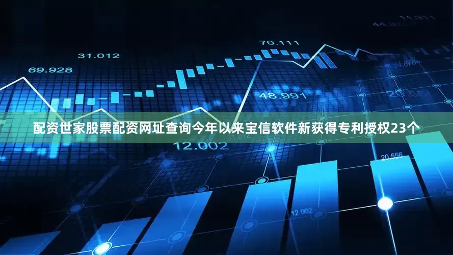 配资世家股票配资网址查询今年以来宝信软件新获得专利授权23个