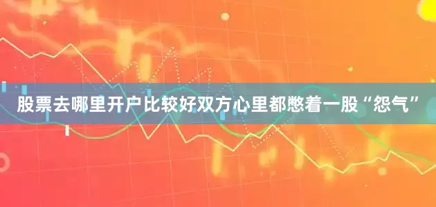 股票去哪里开户比较好双方心里都憋着一股“怨气”
